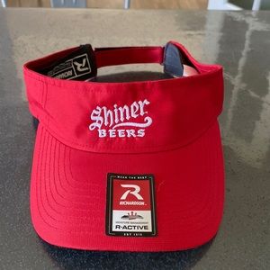 Shiner Beers Visor - NWT - Richardson brand